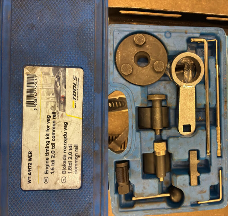 VAG 1.6 / 2.0 TDI CR ajastuskomplekt – WERTTOOLS WT-A1172